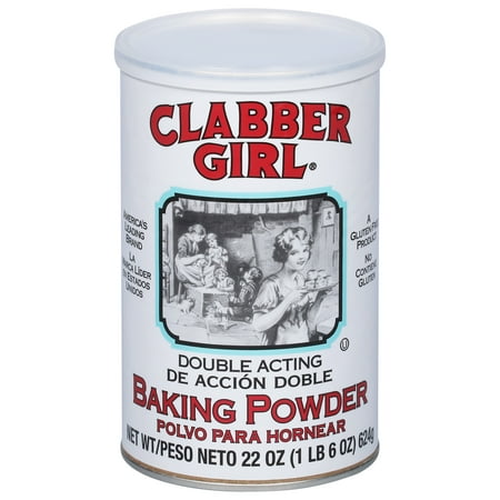 Clabber Girl, Gluten-Free, Double Acting Baking Powder, 22 oz