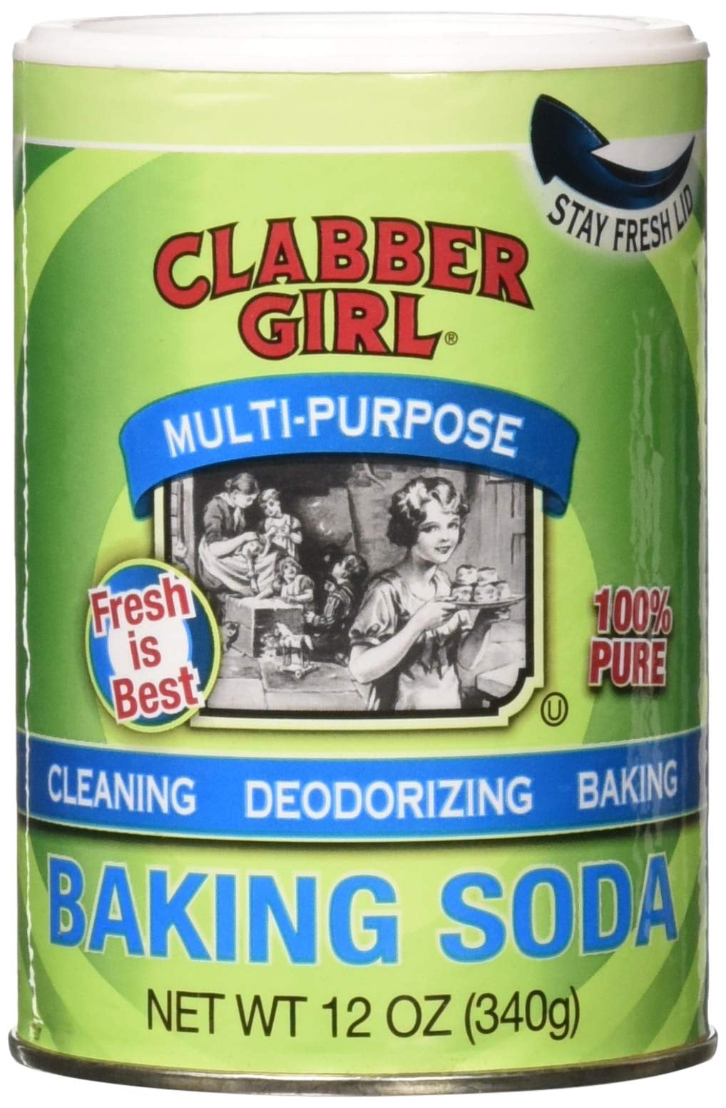 Clabber Girl, MultiPurpose Baking Soda,12 oz
