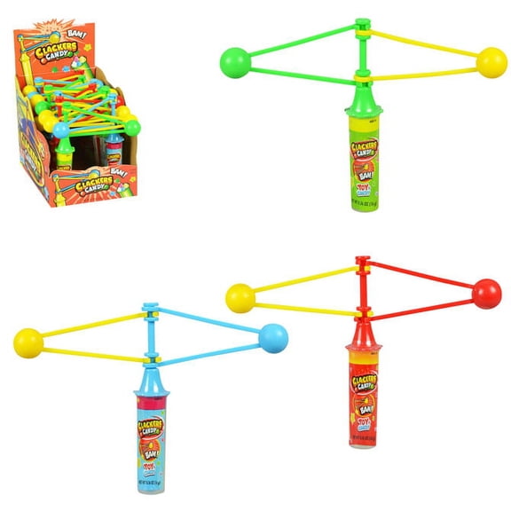 Clacker Toy & Candy - 12 Count