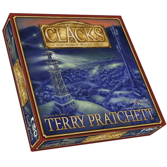 Clacks: A Discworld Board Game - Abstract Strategy, Ages 8+, 1-4 Players