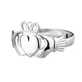 thumbnail image 1 of Claddagh Ring Ladies Medium Standard Sterling Size 7, 1 of 1