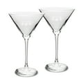 thumbnail image 1 of Claddagh Ring Logo 10 oz Classic Martini Glass - Set of 2, 1 of 1
