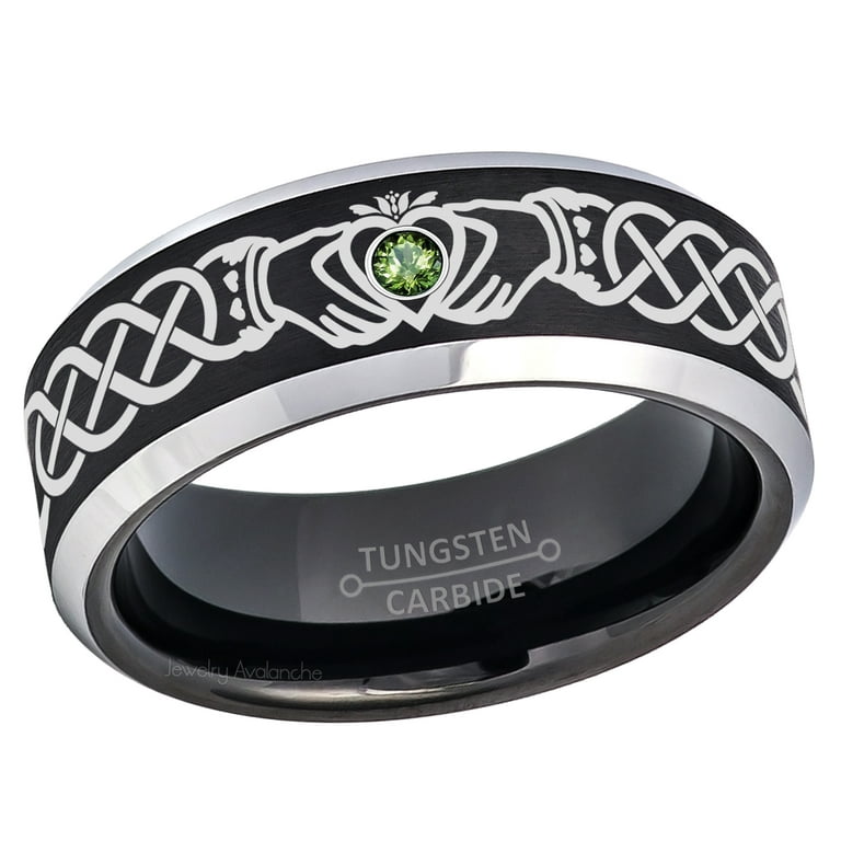 Custom made tungsten sales rings