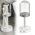 thumbnail image 1 of Claerance Under $5 Toothbrush Holder with Lid Toothbrush Holder and Cup Covered Toothbrush Holder | Multifunctional 3 Slots Bathroom Organizer Bathroom Holder Stand Gadgets for Electric Toothbrus, 1 of 8