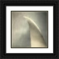 thumbnail image 1 of Claes, Gilbert 12x12 Black Ornate Wood Framed with Double Matting Museum Art Print Titled - Arco Doro, 1 of 4
