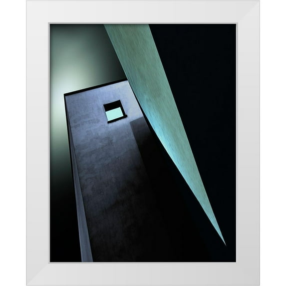 Claes, Gilbert 12x14 White Modern Wood Framed Museum Art Print Titled - Solitary