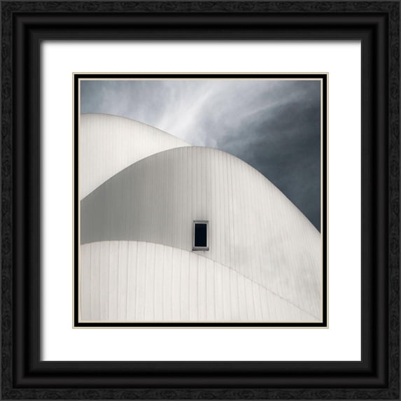 Claes, Gilbert 20x20 Black Ornate Wood Framed with Double Matting Museum Art Print Titled - A Viewing Room ...