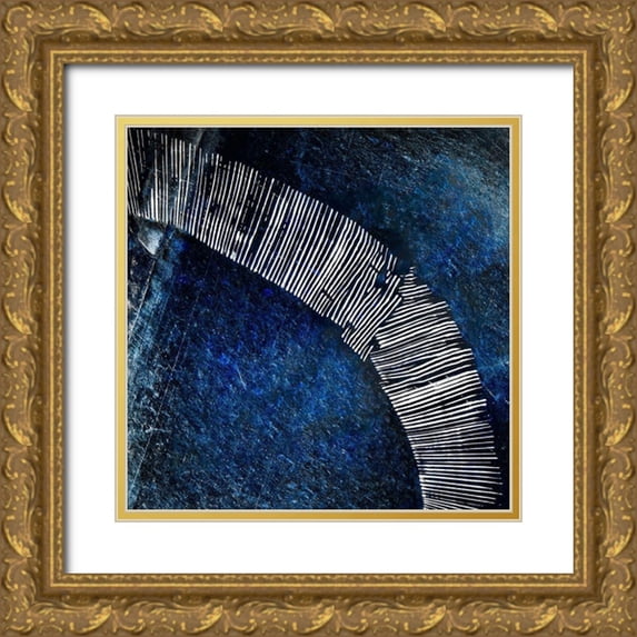 Claes, Gilbert 20x20 Gold Ornate Wood Framed with Double Matting Museum Art Print Titled - Deviant Behavior
