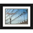 thumbnail image 1 of Claes, Gilbert 32x23 Black Ornate Wood Framed with Double Matting Museum Art Print Titled - Armatura Ondulata, 1 of 4