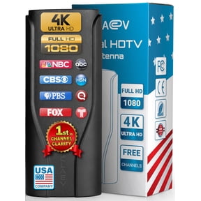 Claev 300 Mile Long Range HDTV Antenna, Early Launch 2025 Chip Indoor / Outdoor Reception W/ Built-In Amplifier (US Company)