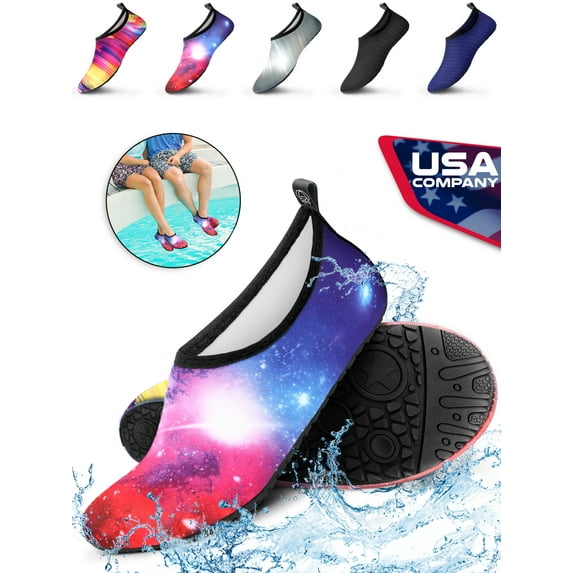 Claev Women's Shoes, Lightweight Water Shoes Galaxy Blue W 8-9