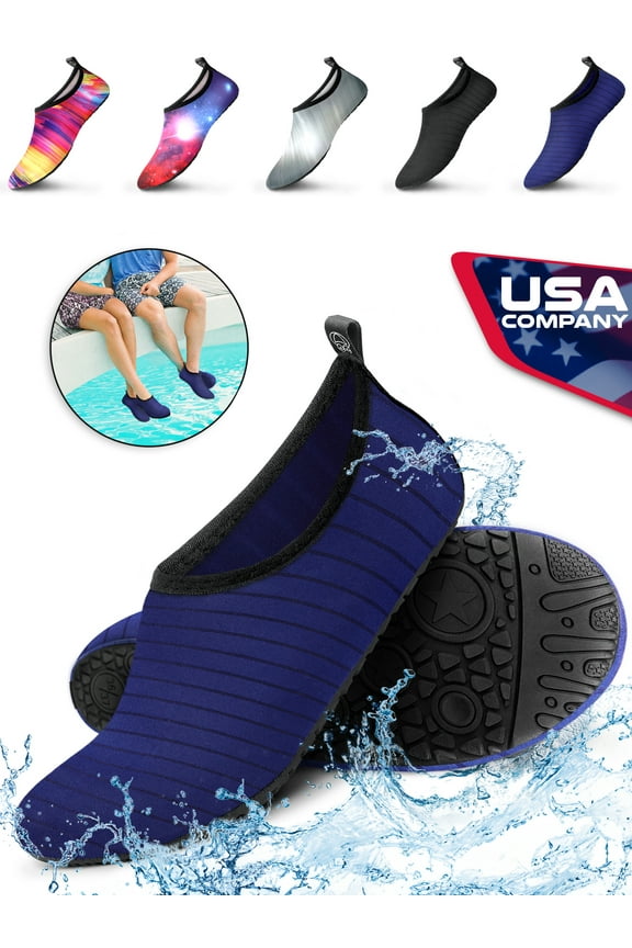 Water Shoes for Men & Women / Aqua Socks / Barefoot Skin Shoes