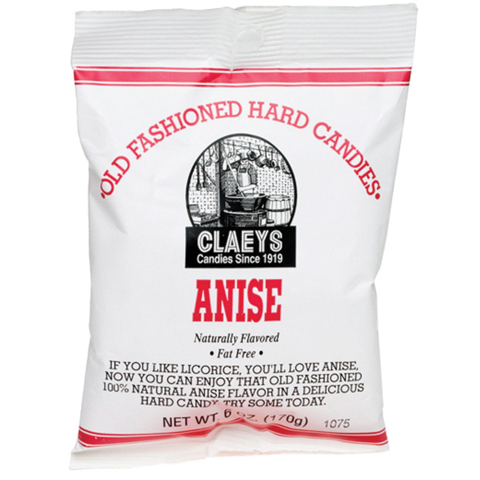 Claey's Fat-Free Old Fashioned Anise Hard Candies, 6 Oz. - Walmart.com