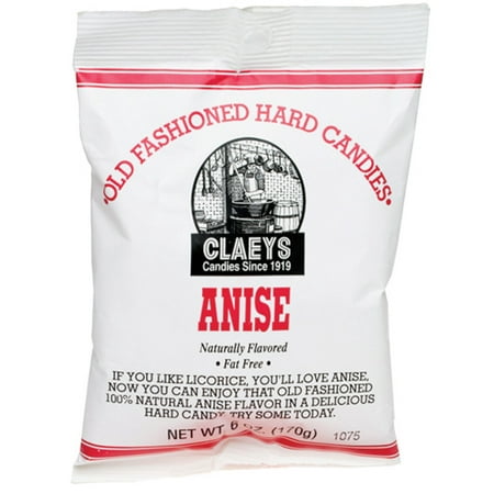 product image of Claey's Fat-Free Old Fashioned Anise Hard Candies, 6 Oz.