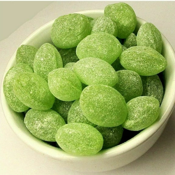 Claey's Sanded Apple Drops Hard Candy, 32 Pieces, 2 lbs No Known Allergens