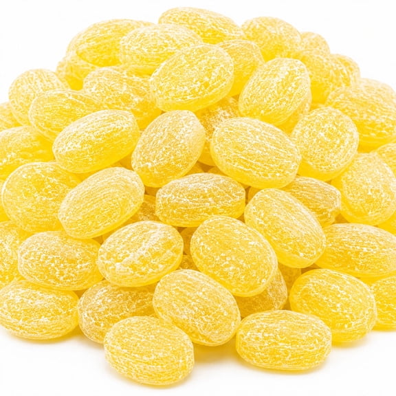 Claey's Sanded Sugar Hard Candy, Lemon, 4 lbs. No Known Allergens