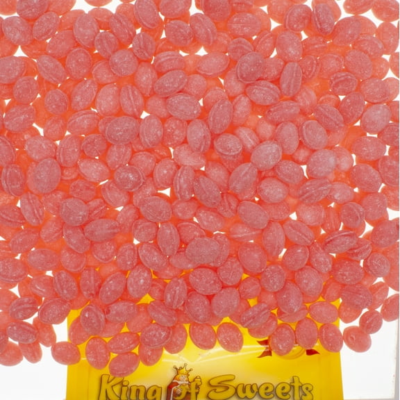 Claey's Watermelon Sanded Drops 1 Pound Nostalgic Hard Candy in a Resealable King of Sweets Bag