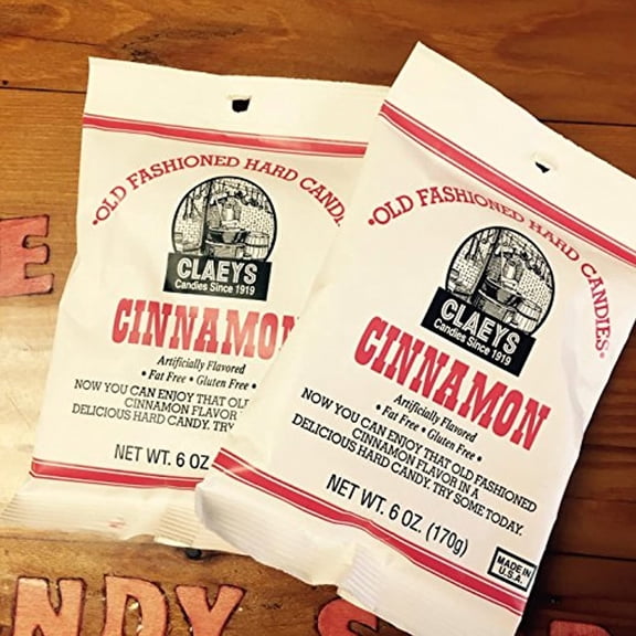 Claeys Cinnamon Hard Candy, 6 Oz Package