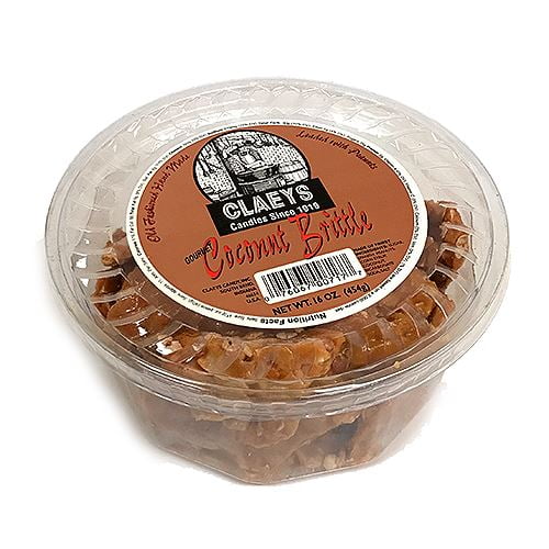 Claeys Gourmet Coconut Peanut Brittle - 16-oz. Tub