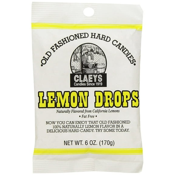 Claeys Old Fashioned Lemon Hard Candy 6 oz