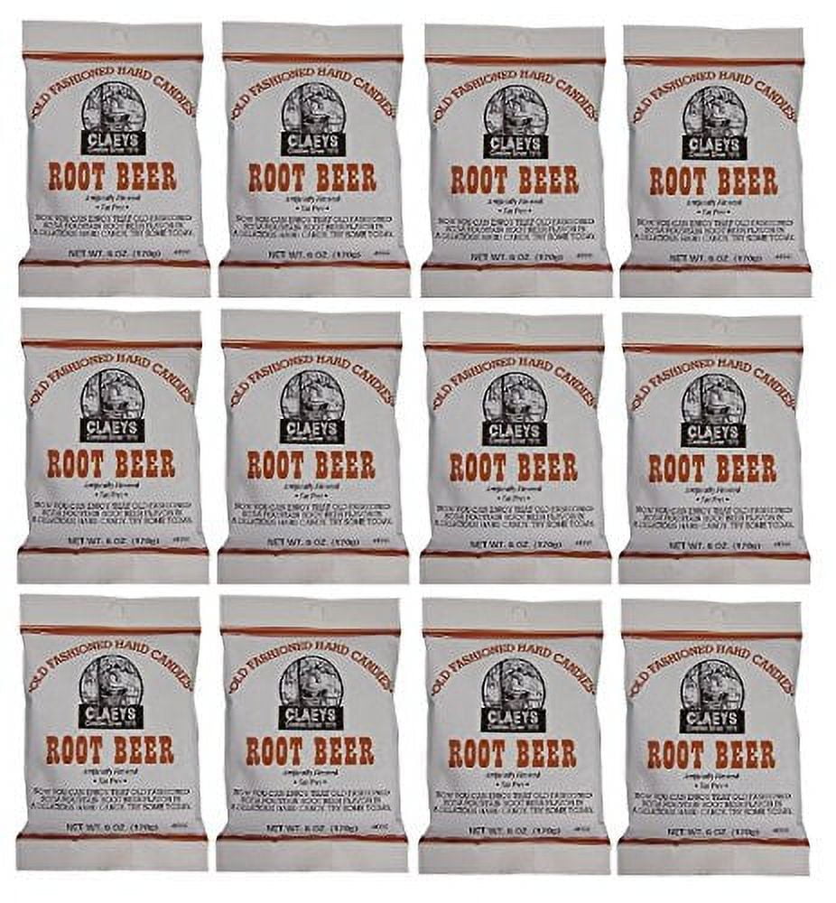 Claeys Old Fashioned Root Beer Hard Candy 6 oz.