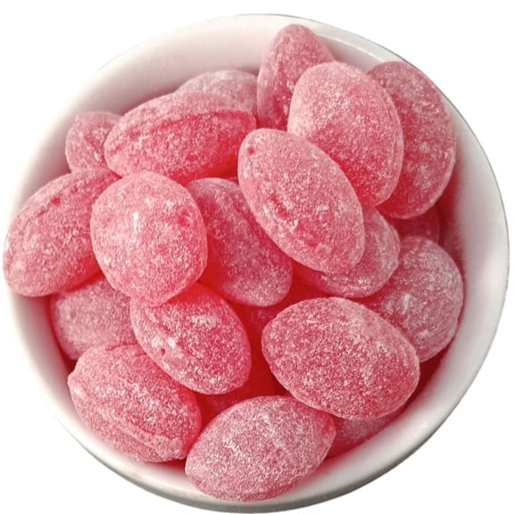Claeys Sanded Cherry Drops Old Fashioned Nostalgic Candy, 4 lbs, Gluten Free No Known Allergens