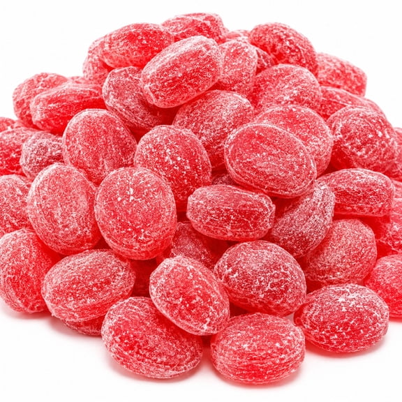 Claey's Sanded Cherry Drops Old Fashioned Nostalgic Gluten Free, 2 lbs No Known Allergens