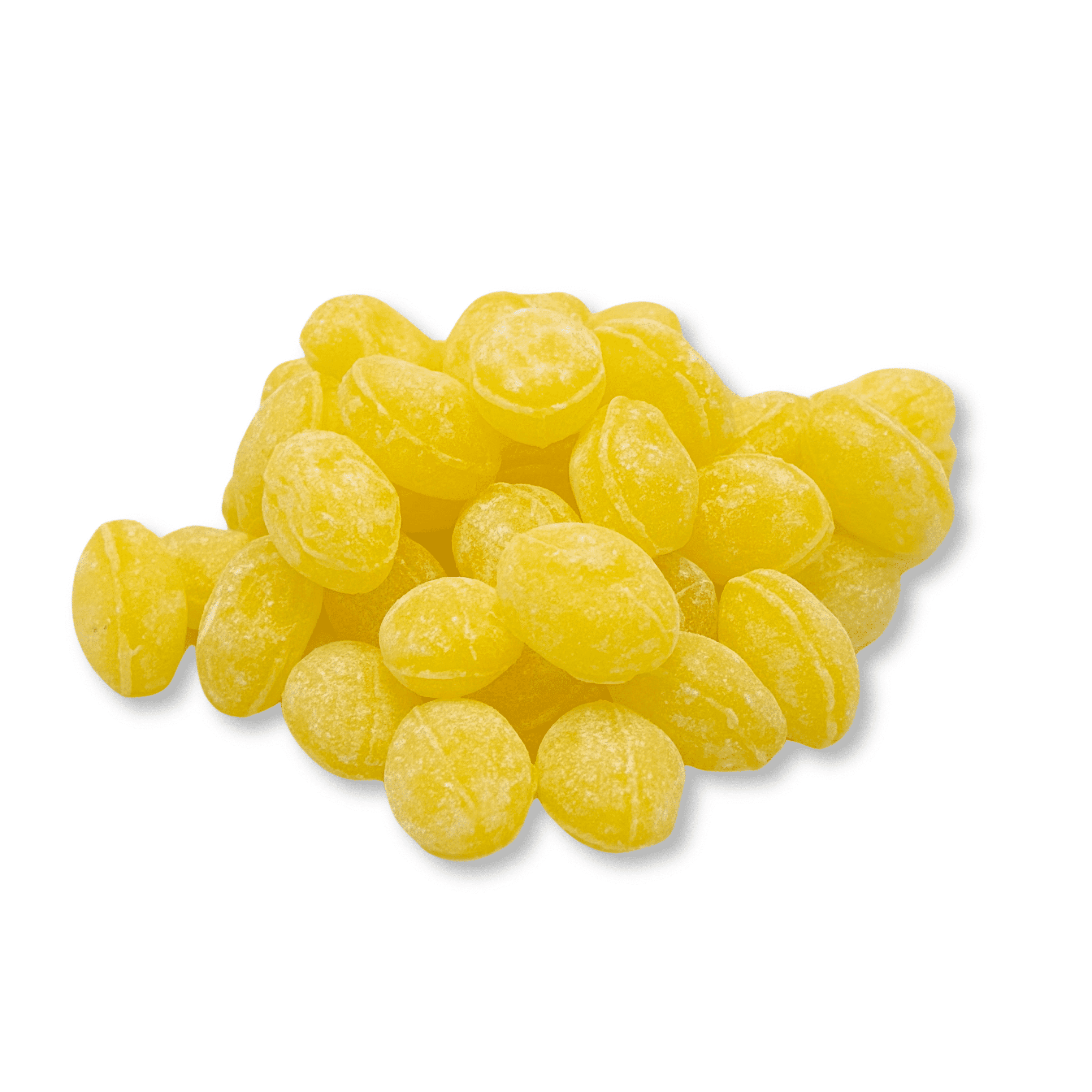 Claeys Sanded Lemon Drops Hard Candy - 25 lb