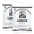 thumbnail image 1 of Claeys Sanded Licorice Drops, 6 Oz Bag - 2 Pack, Hard Sour Candy, Licorice Flavored Candy, 1 of 4