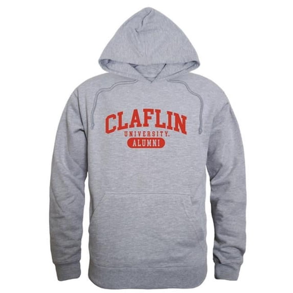 Claflin University Panthers Alumni Hoodie, Heather Grey - 2XL