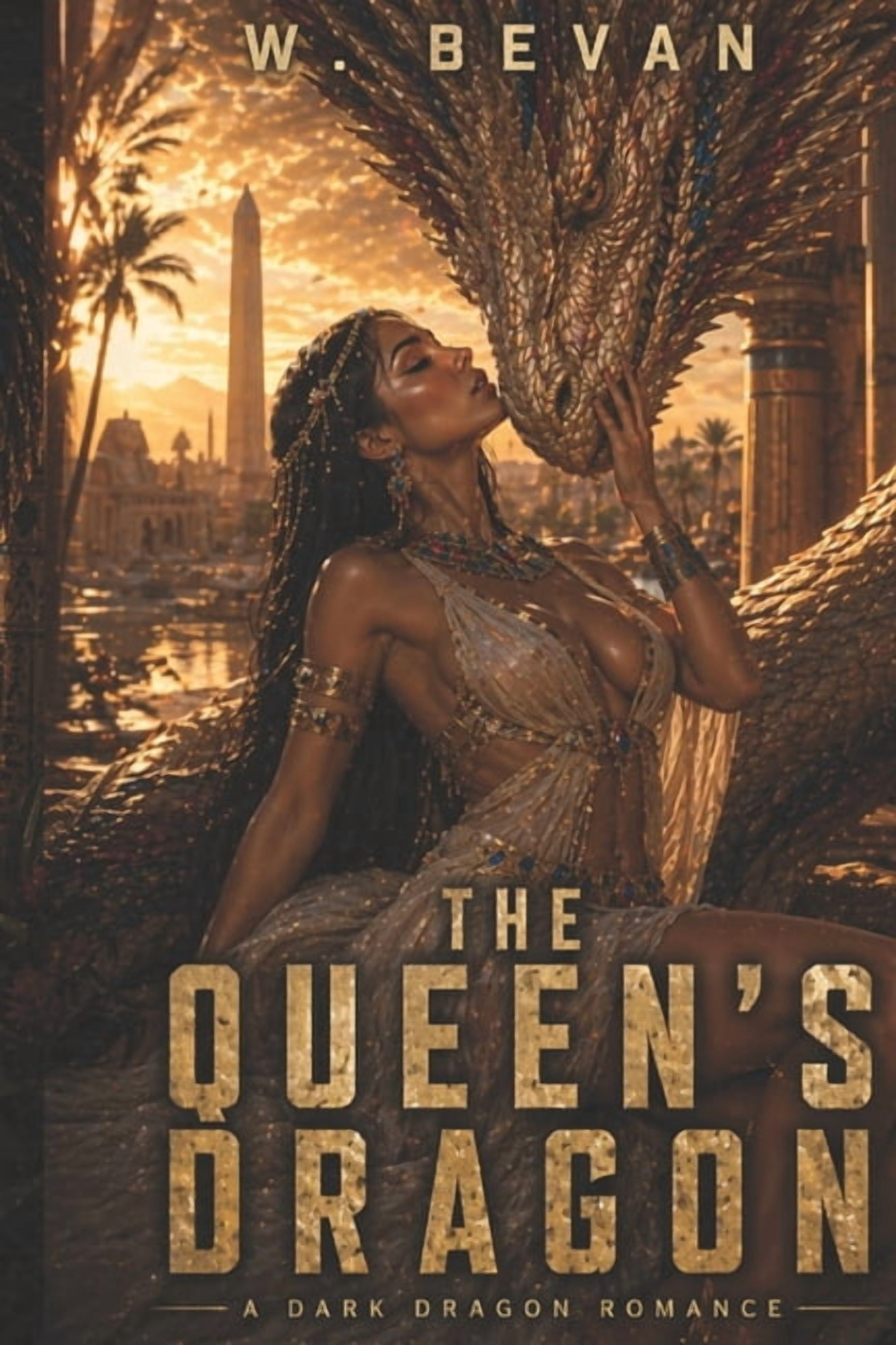 Claimed by Dragons The Queen's Dragon: A Dark Fantasy Romance of Forbidden Desire, Possession, and Ancient Gods, Book 2, (Paperback)