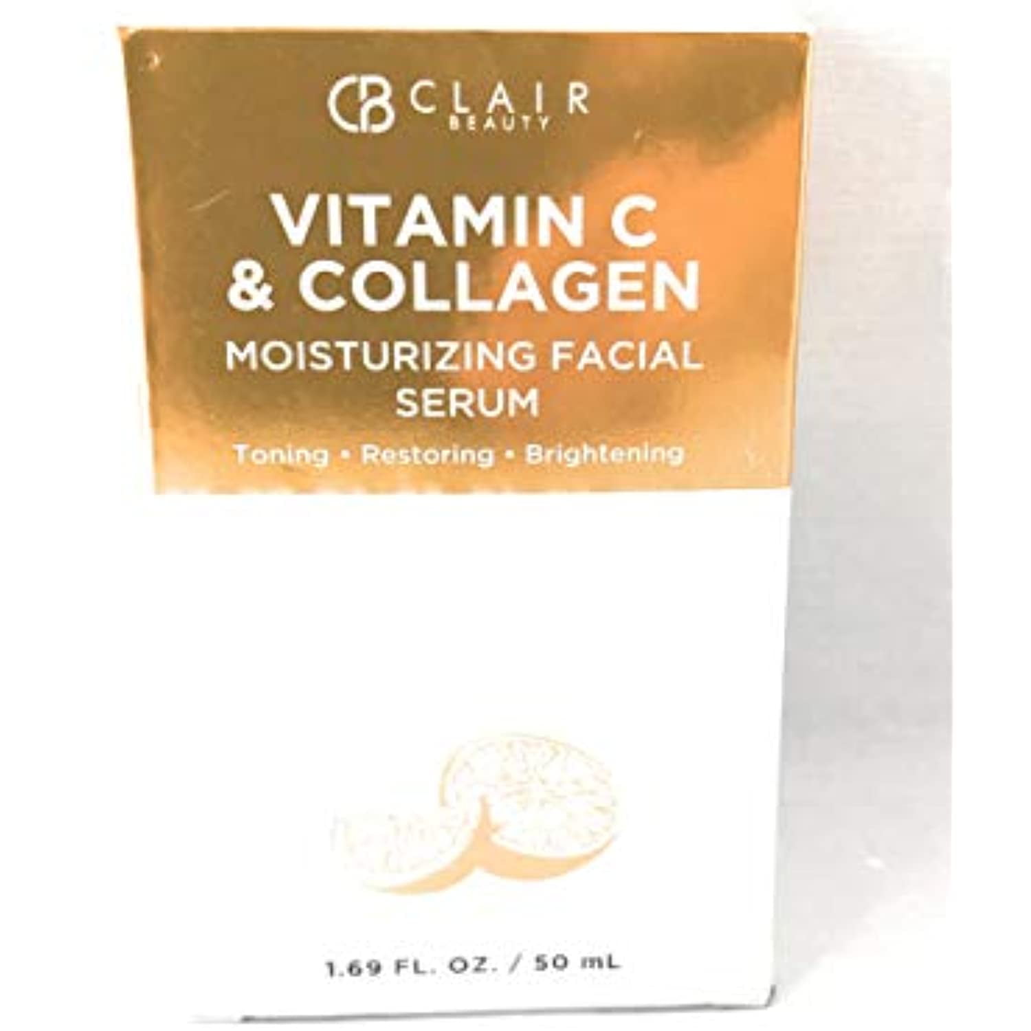 Clair Beauty Vitamin C and Collagen Moisturizing Facial Serum