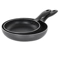 thumbnail image 1 of Clairborne 2 Piece Nonstick Aluminum Frying Pan Set in Charcoal Grey, 1 of 3