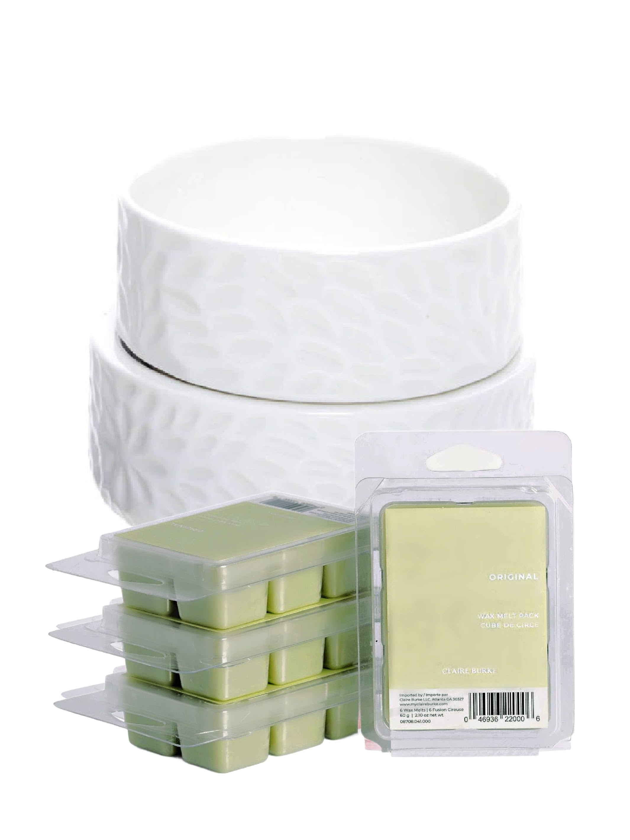 Claire Burke Original Wax Melts 4pk + Warmer Unit
