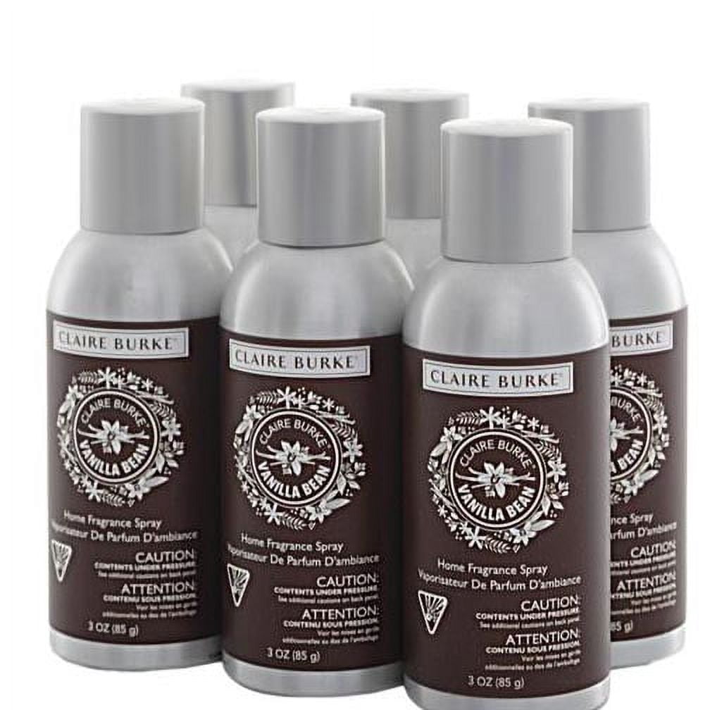 Claire Burke Vapourri Home Fragrance Spray 3 Oz. Box of 6 Vanilla