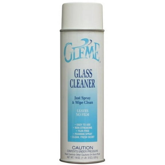 Claire C-050 19 Oz. Gleme Glass Cleaner Aerosol Can (Case of 12)