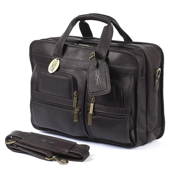 Claire Chase 151E-cafe Executive Computer Briefcase - Cafe