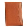 thumbnail image 1 of Claire Chase 608729126737 Small Executive Folio, Saddle, 1 of 2