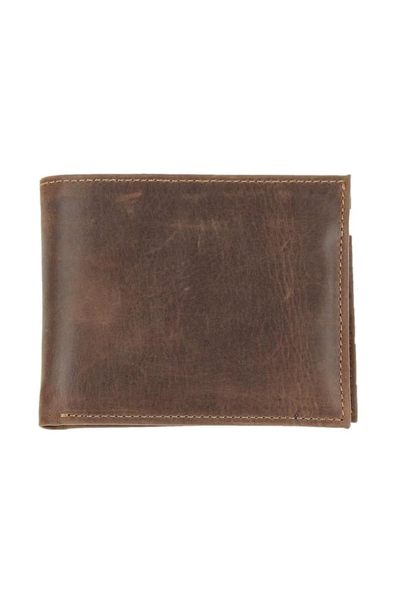 BH116R-7 Mens Billfold Wallet, Rustic - Size 7