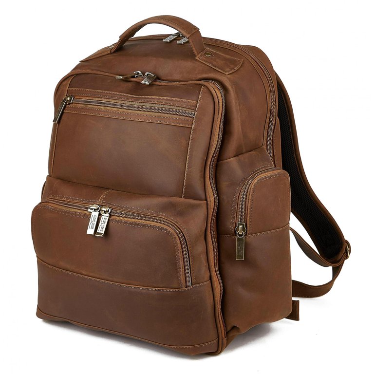 claire chase leather backpack Hudson Top grain vacquetta cowhide NWT Claire Chase Distressed Leather