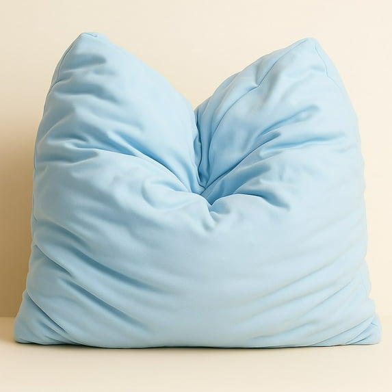 Kids Travel Pillow – Soft Bamboo Cloud Pillow by Claire De Lune, Blue