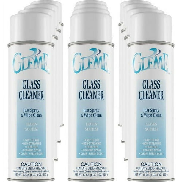 Genuine Joe Glass Cleaner Aerosol - For Multi Surface - Ready-To-Use - 19 oz (1.19 lb) - 12 / Carton - Non-streaking - White Genuine Joe Glass Cleaner Aerosol - For Multi Surface - Ready-To-Use - 19 oz (1.19 lb) - 12 / Carton - Non-streaking - White