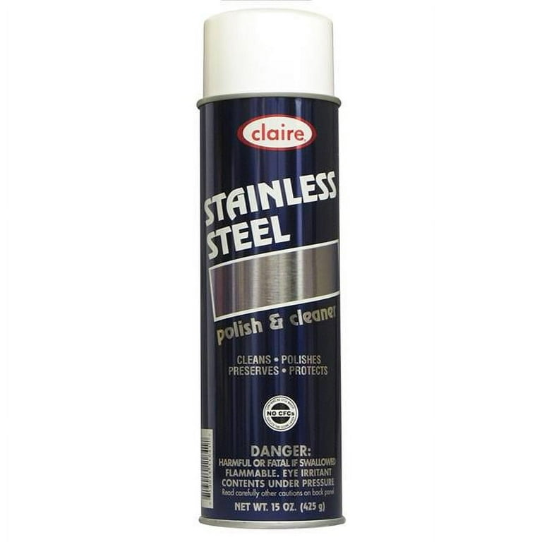 Claire Manufacturing C841 CPC 15 oz Aerosol Can Stainless Steel