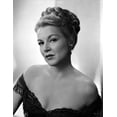 thumbnail image 1 of Claire Trevor Posed in Black Dress with Earrings Photo Print (24 x 30), 1 of 1