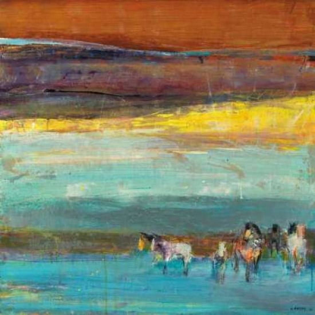 Claire de Lune Canvas Art - Dominique Samyn (24 x 24)