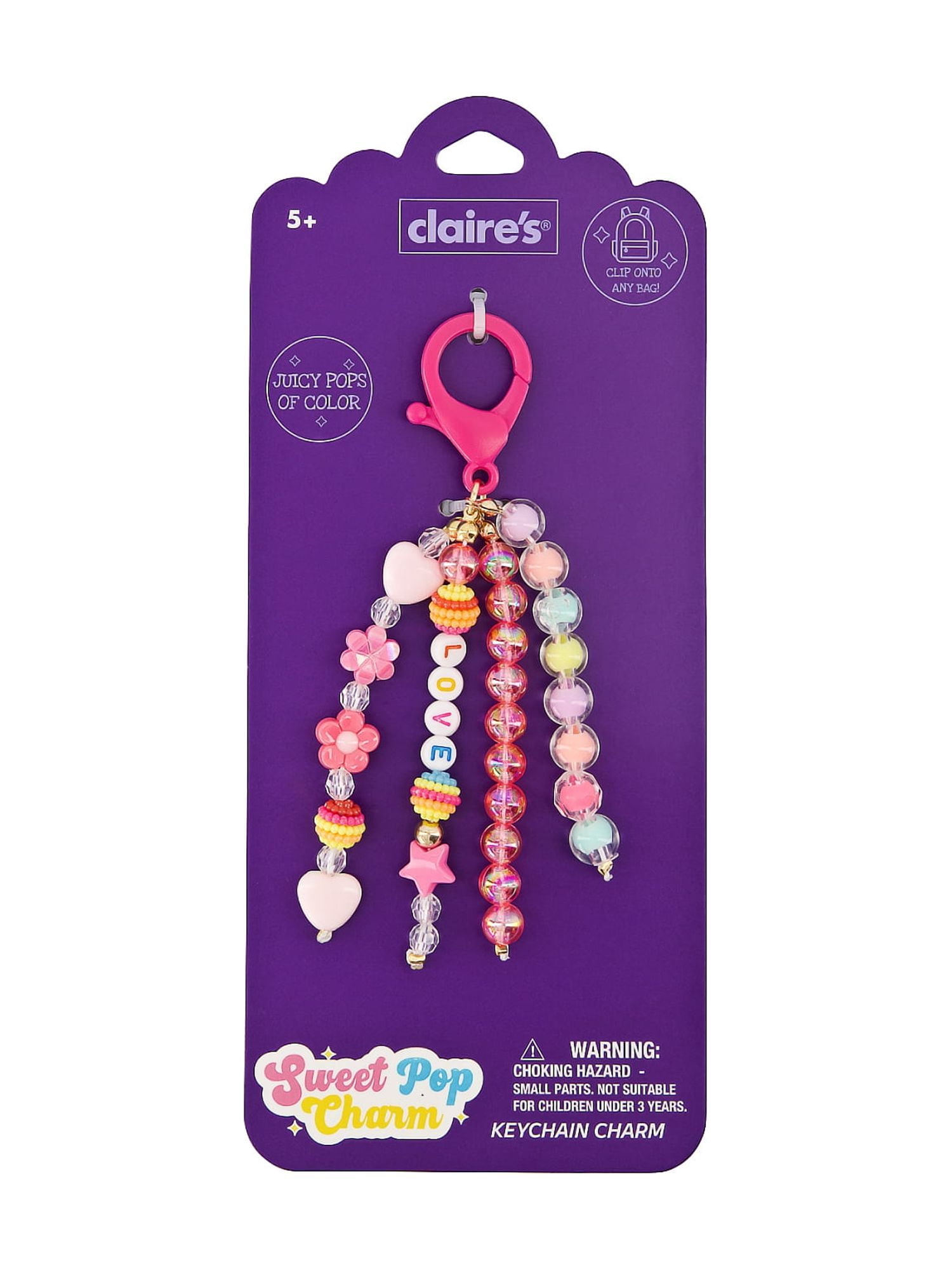 Claire's Bag Charm - Love