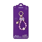 Claire's Bag Charm - Purple Bow