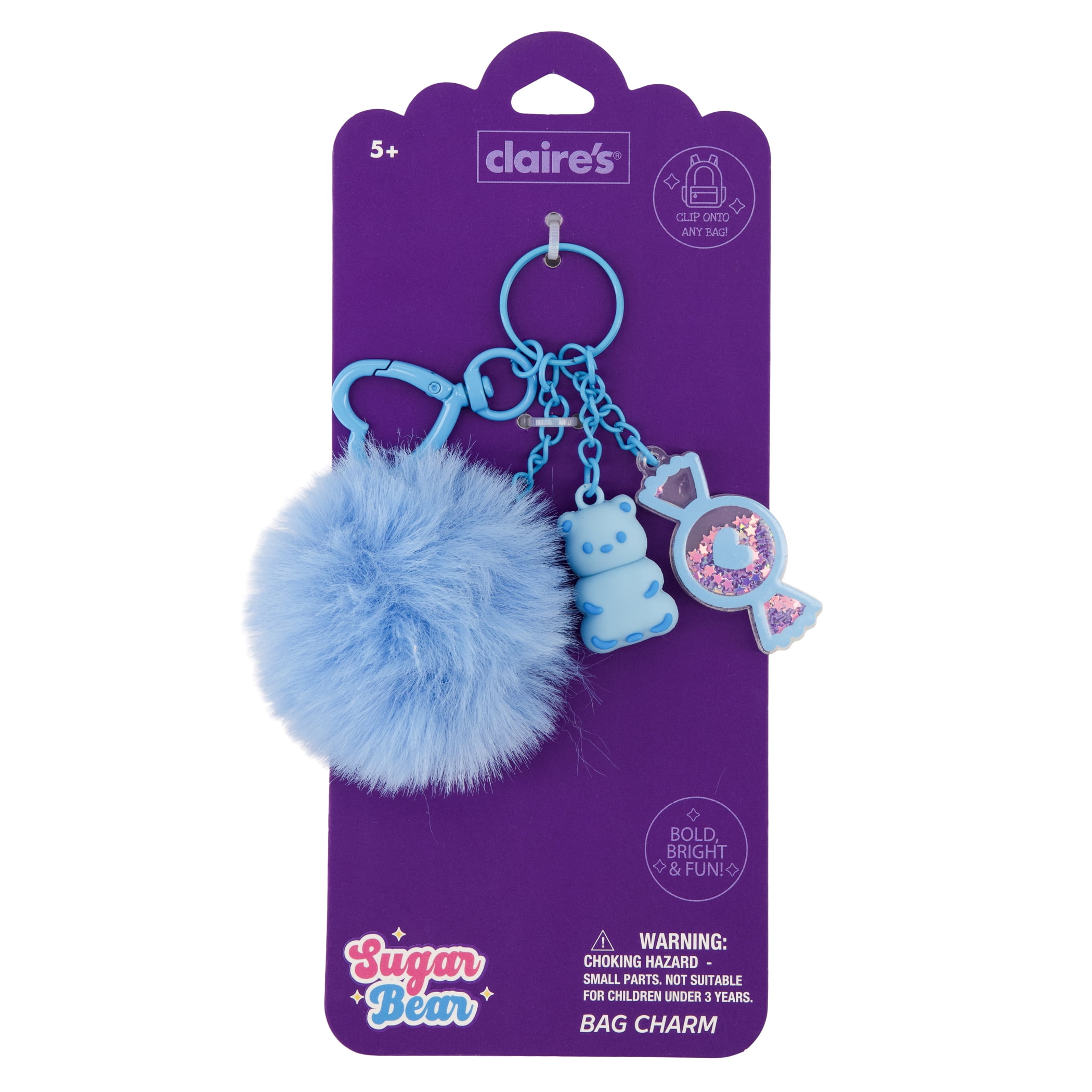 Claire's Bag Charm - Sugar Bear