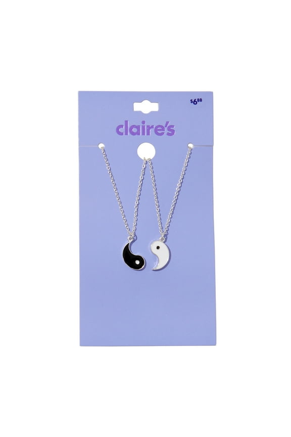 Best Friend Ying Yang Necklace Set