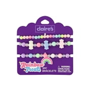 Claires Best Friends Bracelet Set - Rainbow, 3pcs